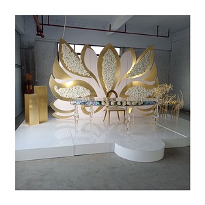 Wedding Stage Decor Rectangular Indoor Outdoor White Stage Platform Acrylic Stage