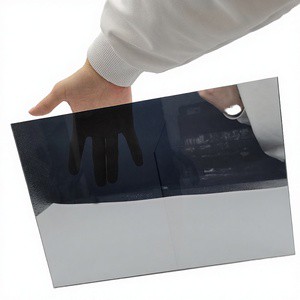 See Through Two Way Infinity Mirror Acrylic Sheet 3mm Half Transparency Spring Sign Cutting Service Panel
