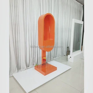 FURUN Wedding Party Phone Booth Props Photo Backdrop Frame Wedding Party Event Supplies Multi-color Customizable