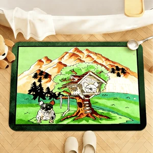 Eastern Decoration Large Custom Rugs With Logo Party Supplies Manufacturers Wholesale China Custom Gym Rubber Mat Halloween Mat