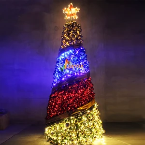 Commercial High Quality Christmas Tree Plant Stand 10M-50M Trees with Lantern Balls Directly From China
