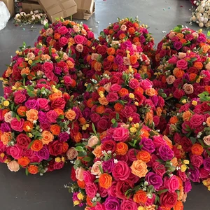 FB-RR02 Wedding Centerpieces Table Decorations Party Event Photograpihic Background Home Decoration Artificial Flowers Red Rose