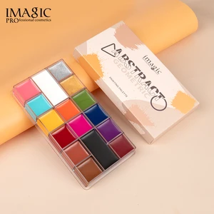 For IMAGIC Vegan Face Makeup Painting Supplies Non-Toxic Washable Body Painting for Halloween Parties