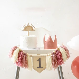 Custom Banner Happy Birthday Paper Bunting Banner Custom Banner for Party Decoration Wedding Party Baby Shower