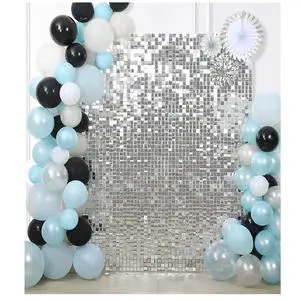 Wholesale Shimmer Wall Sequin Shimmer Wall Backdrop For Wedding Birthday Party Wall Decorations