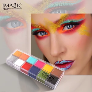 Professional Face Painting Kit Face and Body Paint Safe Cosmetic Special Pigment for Diy Halloween Party Body Painting Makeup