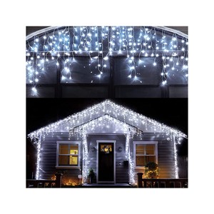 Waterfall Icicle String Light Christmas Led Holiday Garland Icicle Curtain Lights Led Icicle Dripping Light