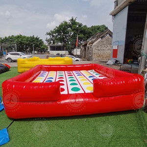 2023 Toys Portable Twister Game Inflatable Carnival Game Kids & Adults Twister Game for Parties