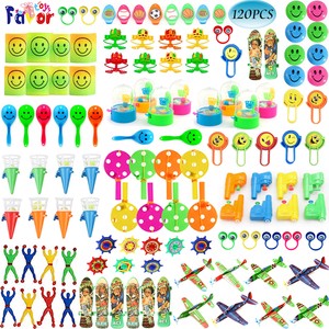 Wholesale 120PCS Plastic Carnival Prizes Boy's Birthday Party Favor Toys Assortment Perfect Pinata Inflatable Toy Accessories