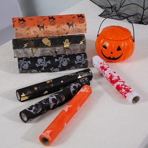 Halloween Table Runner Set, Table Decoration, Linen Tablecloth, Indoor, Holiday, Party Decoration