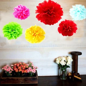 DIY Paper Graduation Christmas Wedding Festival Birthday Party Origami Flower Balls Wall Decoration