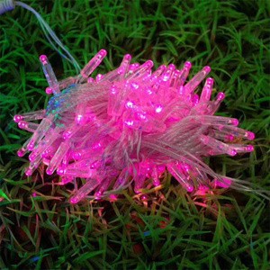 Led String Light Christmas Decorations Holiday Lighting 9-eyes Laser Effect Beam Disco Lamp Projector Christmas Lights Outdoor