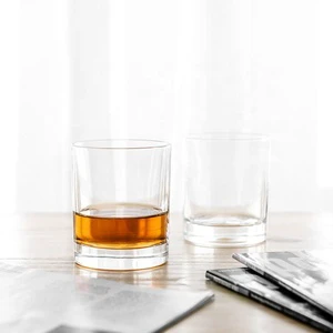 NOVARE Custom Design Assorted Whiskey Tasting Glass Set 350ml Lead-free Modern Style Transparent LFGB Glasses Drinkware Bar Use