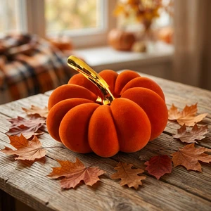 Cheap Orange Ceramic Pumpkin Halloween Decoration for Party Supplies