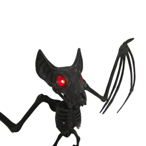 Halloween Supplies Favors Plastic Decorations Glow-in-the-eye Bats Spooky Holiday Party Decor Halloween Prop Decor Accessories