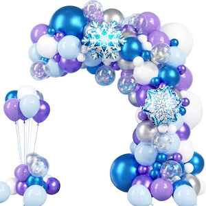 Birthday Party Balloon Set Luxury Background Wall Decoration Kit for Birthday Party Atmosphere
