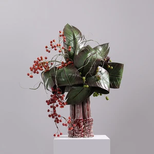 High Quality Handmade Christmas Ornaments Unique Design Artificial Flowers Christmas Gifts Wholesale