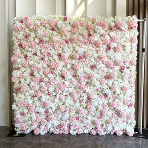 Ceiling Decoration Luxury Rose Wedding Wall Board for Decoration Wedding Backdrop Flowers Wall Piece