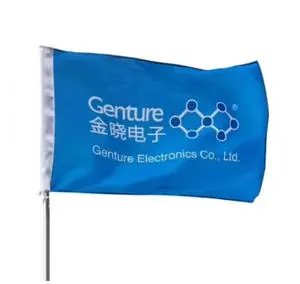 Wholesale Customized High Quality Double-Sided Printed Pennant Flags Banners AluminumFlagpole Portable Quick-Dry for