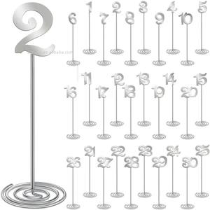 Environmental protection Seat Brand Stainless Steel Custom Size UV Printing Wedding Table Number Card Seat Card Party Gift logo