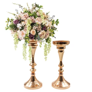 Gold Flower Stand table centerpiece for wedding parties