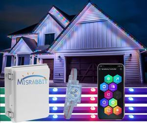 Misrabbit 1.44w 48v Christmas Permanent Outdoor Point Lights Rgbw Led Pixel Christmas Lights Ucs2904 Ip68 Waterproof Outdoor Use