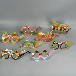 Custom Birthday Sunglasses Paper Party Decoration Baby Birthday Party Children Cartoon Creative Personality Paper Glasses