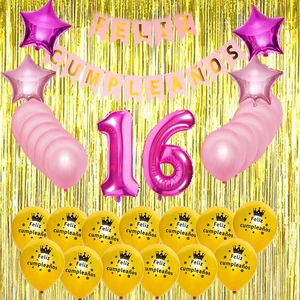 Feliz Colorful Banner Happy Birthday Banner Bunting