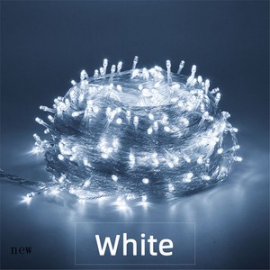 20M-100M Christmas Lamp 110V Waterproof LED String Lights Xmas Garland Fairy Lamp Wedding Decor Halloween Holiday Light