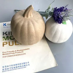 Customized Hot Selling For Halloween Festival Party Decoration Ecfriendly Mold Pulp Pumpkin