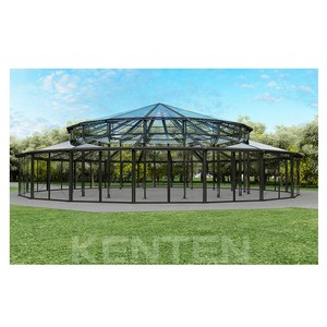KENTEN Transparent Wedding Orangery Marquee Party Tent Commercial Clear Event Tent Structures Glass Wedding Venue