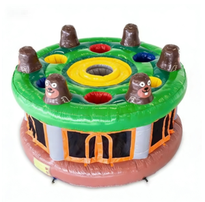Celebration Ready Inflatable Mole Bash Game Wedding Reception Bachelorette Party Group Competitive Interactive Play Set