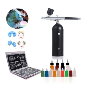 Custom Body Art Face Painting Stencils Multi Color Party Pack Easy Washable Airbrush Tattoo Body and Face Paint Palette