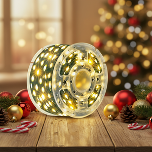 198 FT 600 LED 29V Low Voltage IP67 Waterproof Christmas Tree Lights 8 Modes Remote Control 3-Timer Dimmable for Indoor/Outdoor
