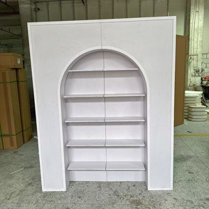 White PVC Wedding Backdrop Stage Background Events Party Decoration Champagne Wall