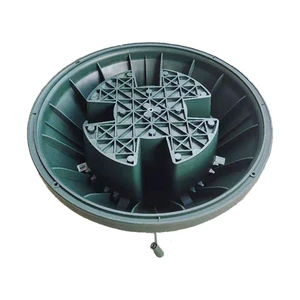30cm 40cm 50cm Chassis Round Tower Dark Green Artificial Holder Christmas Tree Stand Base for Real Tree