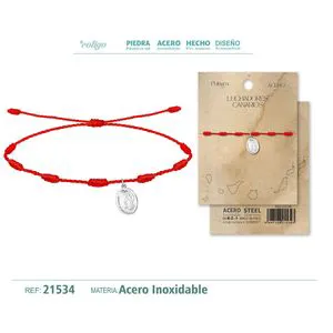 7-Knot Bracelet with Silver-Plated Steel Canary Fighters Pendant Fashionable Symbol of Resistance