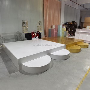 Wedding Party Events Decoration Factory Custom Wedding Decoration Acrylic Stage Events Stage