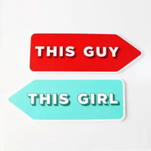 Custom PVC Photo Booth Props Die Cut Waterproof Matte Surface Safety Stop Arrow Road Traffic Sign Board for Promotional
