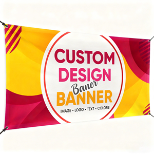 Customized Design Fast Delivery Pop up Pennant Banners for Factory Wholesale Promotional Waterproof Portable Polyester Banner
