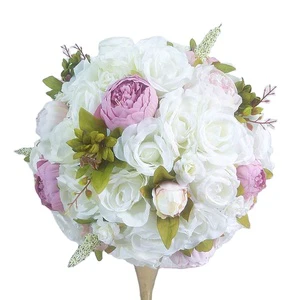 SPR 40CM Weddings Table Centerpiece Flower Ball Arrangements for Party & Home Occasion Backdrop Bridesmaid Decoration