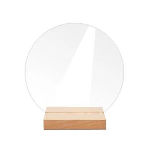 Transparent Pentagonal Rectangular Round Seat Card Acrylic Sheet Acrylic Table Wedding Display Board Elegant Acryl Table Cards