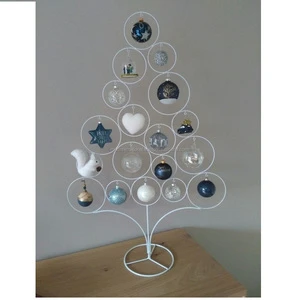 Metal Christmas Tree Stand with Wheels Christmas Party Living Room Bedroom Table Were Making Wire