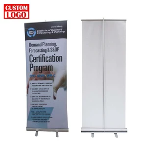 Outdoor Outdoor Banner Stand Retractable Banner Wedding Roll up Banner Stand Large Foot