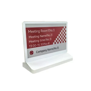 Bluetooth Double-side-display Electronic Table Card Digital Table Cards for Meeting Room