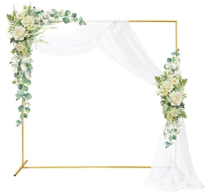 Metal Iron Square Arch Bracket Background Party Decoration Flower Stand Wedding Gift Frame