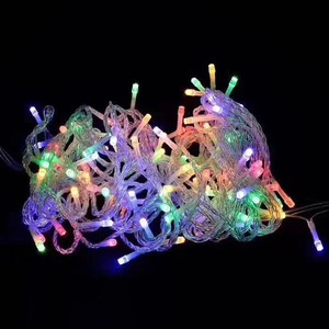Waterproof Outdoor Garden LED String Lights Plug Fairy Lights Christmas Tree Decorations Low Voltage IP44 PVC