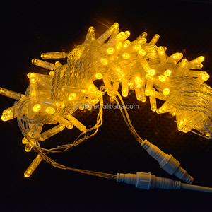 Outdoor Mini Holiday Light Bulbs 12v Waterproof Decorative Exterior Led Ball Spherical Cluster Firecracker Lights String