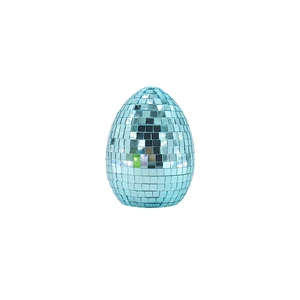 Eagle Gifts Happy Easter Decor Pink White Mirror Eggs Flowers Kids Gift Set Easter Decorative Ornament for Home Decoration