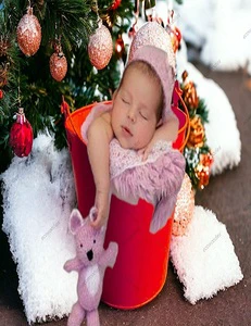 Hot Sale Newborn Photography Bucket Props Baby Photography Prop Vintage Baby Photography Props